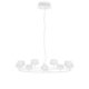 ITALUX AD16004-9A WH | Miranda-IT Italux visilice svjetiljka 1x LED 3900lm 3000K bijelo