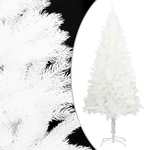 vidaXL Umjetno božićno drvce sa stalkom bijelo 150 cm PE