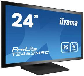 Iiyama ProLite zaslon na dodir Energetska učinkovitost 2021: E (A - G) 60.5 cm (23.8 palac) 1920 x 1080 piksel 16:9 14 ms HDMI™