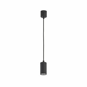 TK LIGHTING 4425 | Logan-TK Tk Lighting visilice svjetiljka s mogućnošću skraćivanja kabla 1x GU10 crno