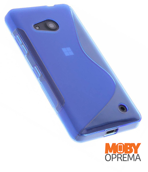 Nokia/Microsoft Lumia 550 plava silikonska maska