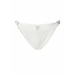 Calvin Klein Underwear Tanga gaćice svijetlosiva / bijela