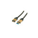 Roline GOLD USB3.0 kabel TIP A(M) - Micro B(M), 2.0m, crno/zlatni 11.02.8879-10