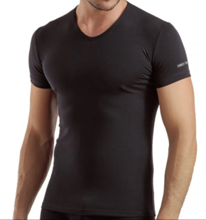 Muška majica Coveri ET1001 - Crno