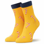 Visoke unisex čarape Dots Socks DTS-SX-484-Y Žuta