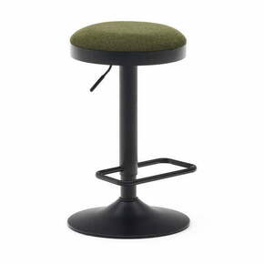 Tamno zelene barske stolice u setu 2 kom 58 cm Zaib – Kave Home