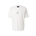 ARMANI EXCHANGE Majica taupe siva / prljavo bijela