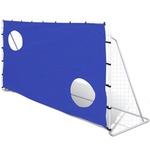 vidaXL Gol s mrežom i metama za vježbu, 240 x 92 x 150 cm