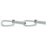 dörner + helmer 156137 lanac od čvorova srebrna čelik galvansko pocinčani 120 m Debljina karike lanca 1.8 mm