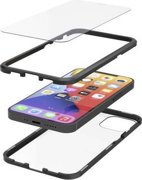 Hama ''Magnetic+Glas+Displayglas'' stražnji poklopac za mobilni telefon Apple iPhone 12 mini prozirna