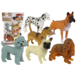 Set of 6 Dog Figurines Dog Breed Figures