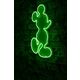 Ukrasna plastična LED rasvjeta, Mickey Mouse - Green