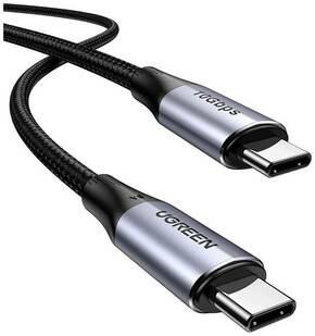 UGREEN USB kabel USB-C™ utikač 1 m crna 80150