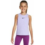 Majica kratkih rukava za djevojčice Nike Girls Court Dri-Fit Victory Tank Top - hydrangeas/blac