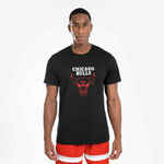 Majica TS 900 NBA Chicago Bulls, za košarku, za muškarce/žene, crna