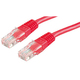 Roline UTP CAT5e kabel patch kabel 0,5m, crvena