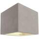 Deko Light Cube Cube #####Wandaufbauleuchte G9 25 W siva