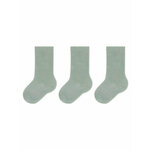 Set od 3 para dječjih visokih čarapa Condor 2.008/2 Dry Green 0756