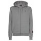 Muška sportski pulover Tommy Hilfiger Essentials FZ Hoody - medium grey heather