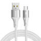Kabel USB Joyroom Light-Speed ​​USB na Micro SA25-AM3, 3A / 1,2 m (bijeli)