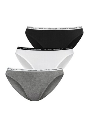 Tommy Hilfiger Underwear Klasične gaćice crna / bijela / siva melange
