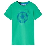 vidaXL Dječja majica zelena 116