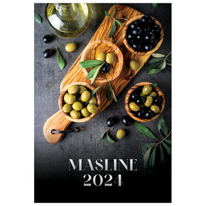 Kalendar "Masline 2024" 13 listova
