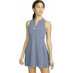Nike Dri-Fit Advantage Womens Tennis Dress Blue/White L Haljina za tenis