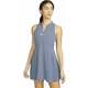 Nike Dri-Fit Advantage Womens Tennis Dress Blue/White L Haljina za tenis