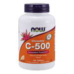 NOW Foods Vitamin C 500 mg tablete za žvakanje 100 tab. naranča