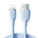 Šareni kabel 3A USB na Lightning SA29-AL3 / 3A / 1,2m (plavi)