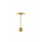 NOVA LUCE 9501227 | Lash Nova Luce stolna svjetiljka 50cm s prekidačem 1x LED 250lm 3000K zlatno, opal