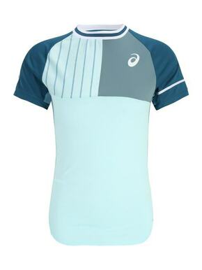 ASICS Tehnička sportska majica 'MATCH' plava / akvamarin / golublje plava / bijela