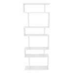 Bijela polica za knjige 60x160 cm Bates - Kalune Design