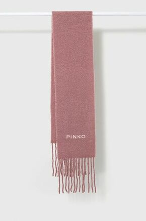 Kratki vuneni šal Pinko boja: ružičasta