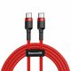 Baseus Cafule kabel USB-C PD 2.0 QC 3.0 60W 1m (crveni) (paket od 5 komada)
