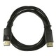 DisplayPort 1.2 cable, 4K2K, 5m, black