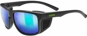 UVEX Sportstyle 312 CV Black Mat/Mirror Green Outdoor Sunčane naočale