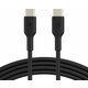 Belkin Boost Charge USB-C to USB-C Cable CAB003bt1MBK Crna 1 m USB kabel