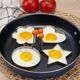 4x Kalup za pečenje jaja i drugih obroka. Nehrđajući čelik
