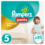 Pampers hlače pelene Premium Pants 5, Carry Box, 20 komada