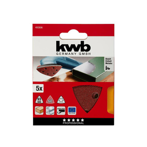 KWB samoljepljivi brusni papir za drvo i metal