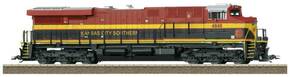 TRIX H0 25442 H0 Američka dizelska lokomotiva ES44AC južnog Kansas Cityja (KCS)