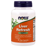 NOW Foods Potpora jetri Liver refresh 90 kaps.