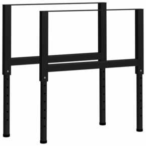 Okviri za radni stol 2 kom metalni 85 x (69 - 95 5) cm crni