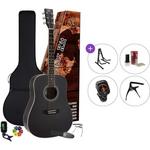 SX SD104KBK Premium SET Black Akustična gitara