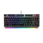 Asus ROG STrix Scope TKL Deluxe mehanička tipkovnica, USB, braun/crna/crvena