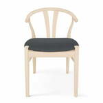 Crna/natur blagovaonska stolica Frida - Hammel Furniture