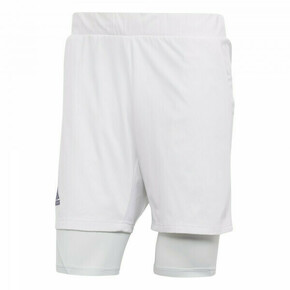 Muške kratke hlače Adidas 2in1 Short Heat Ready 7in - white/tech indigo