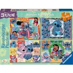 Puzzles 4x100 elements Disney Stitch